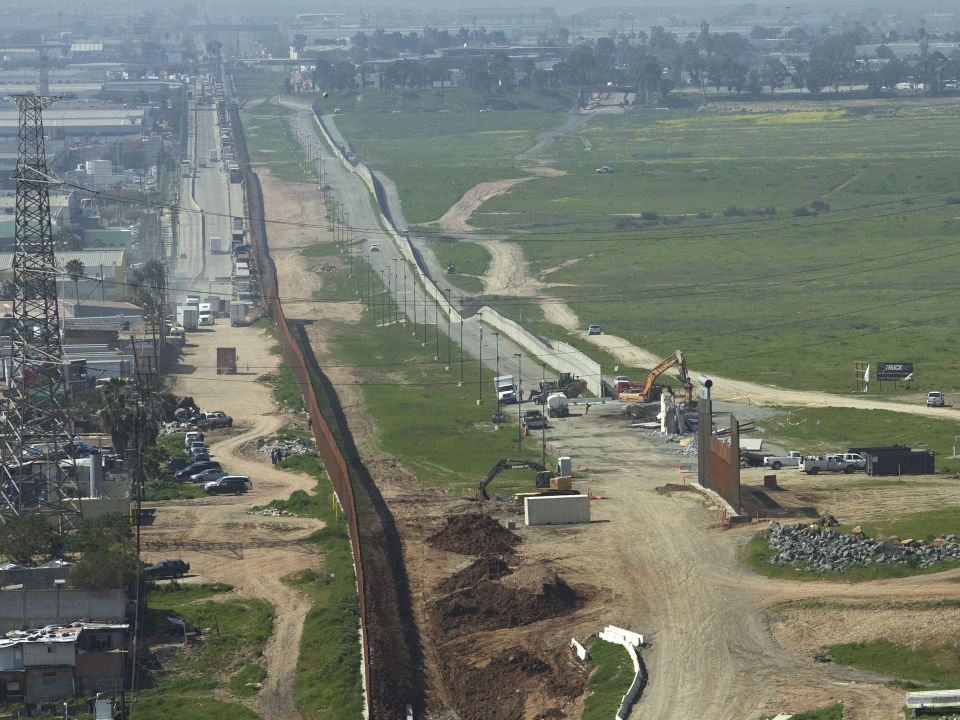 Muro fronterizo EUA y México