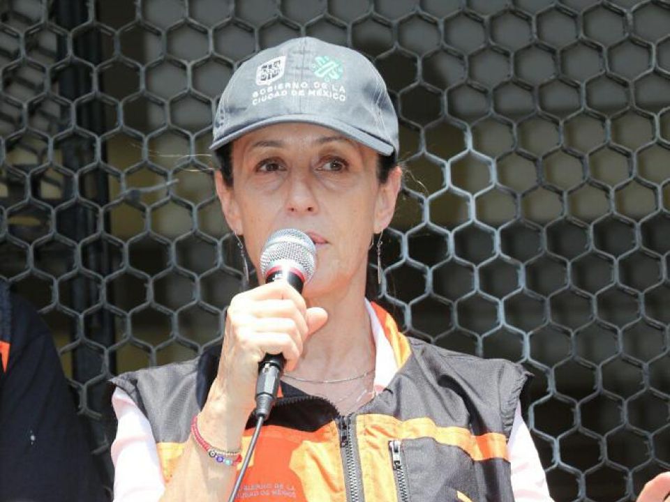 La Jefa de Gobierno, Claudia Sheinbaum Pardo