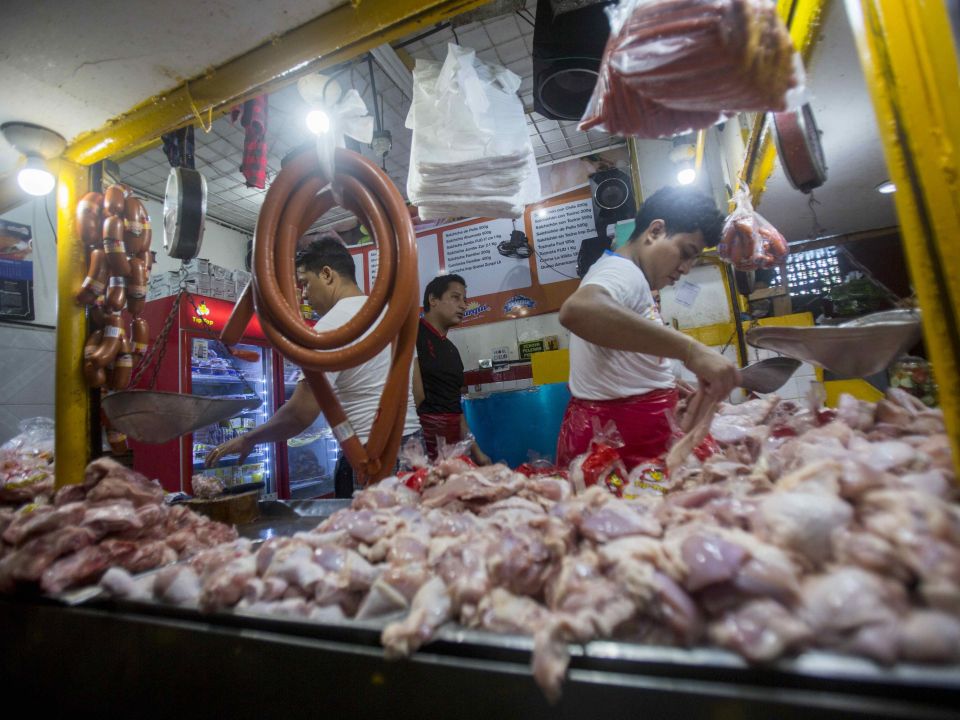 Carne de pollo y emisión de gases