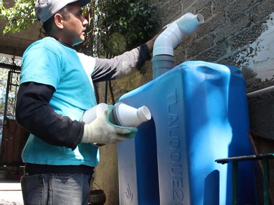 Programa Cosecha de Lluvia abastece de agua a zonas en Ciudad de México