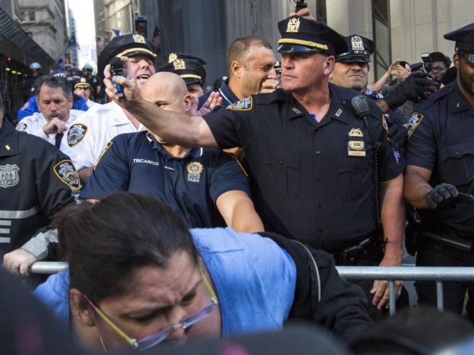 Manifestación en Nueva York