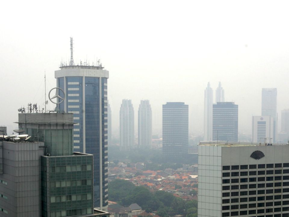 Contaminación en Yakarta