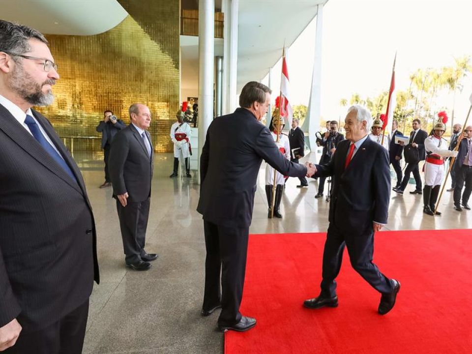 Sebastián Piñera y Jair Bolsonaro