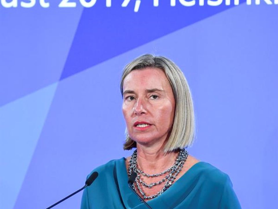 Federica Mogherini.