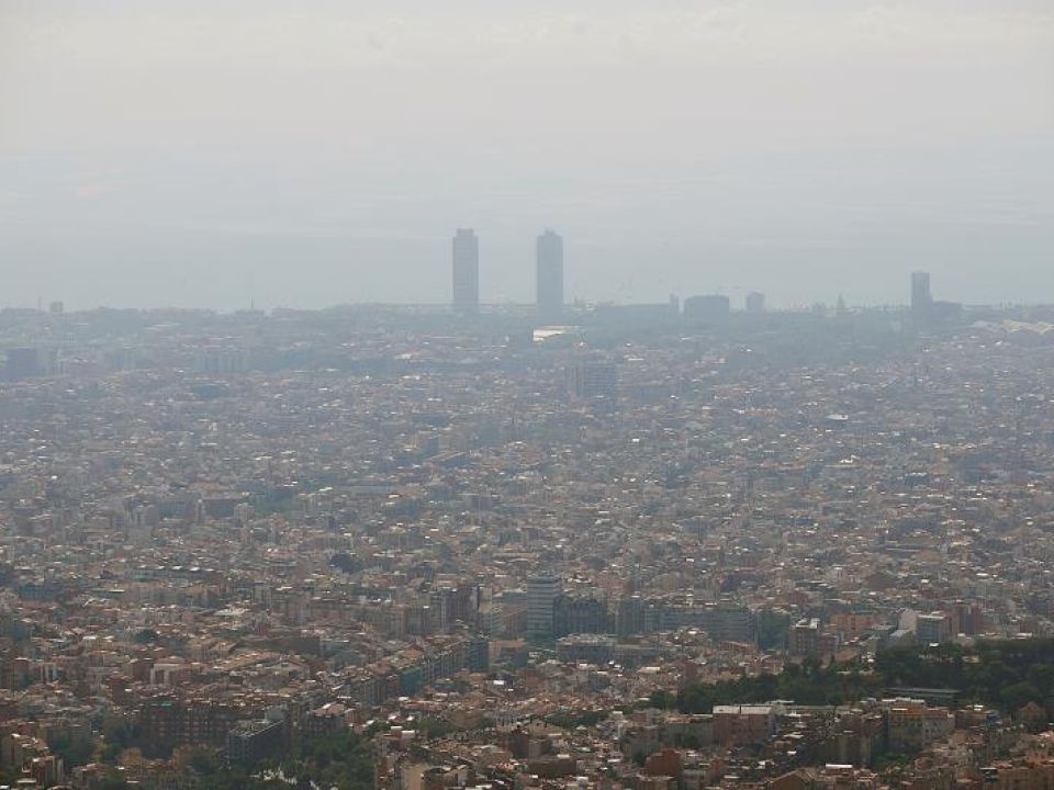 Contaminación del aire en Bercelona