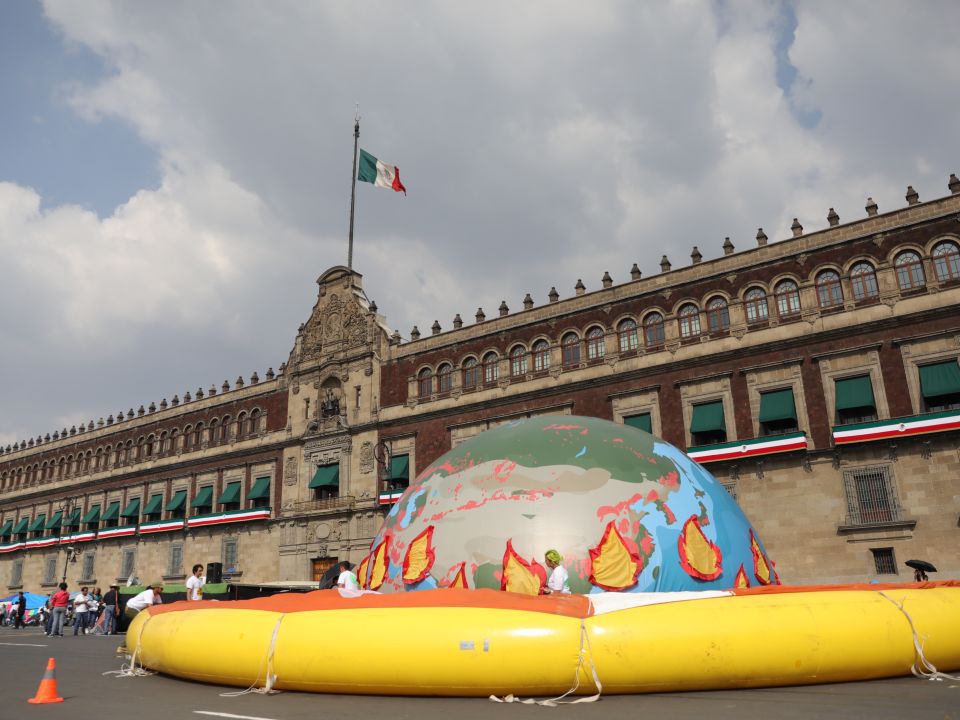 Manifestación por el clima