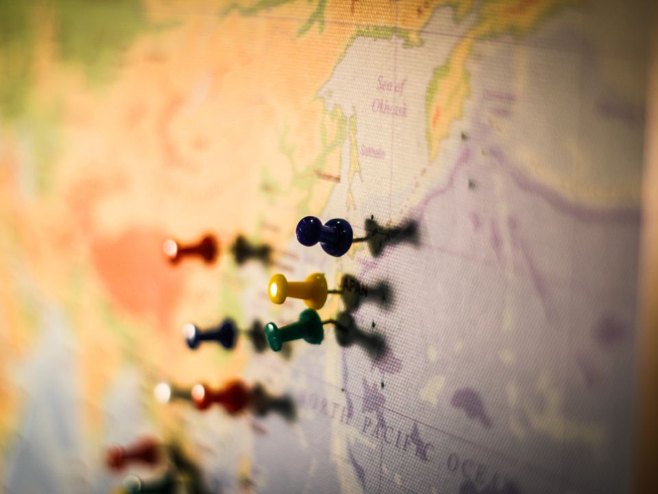 Mapa Asia