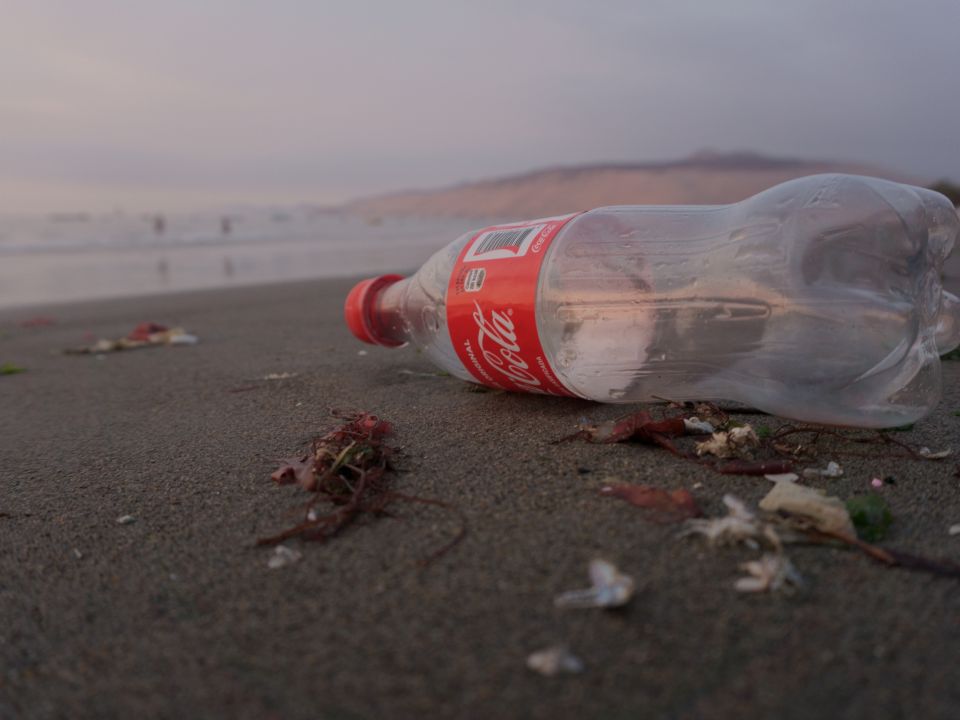 Basura en la playa