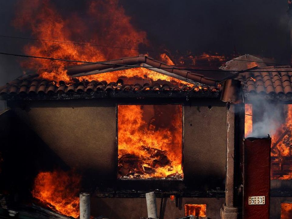 Incendio en Tijuana