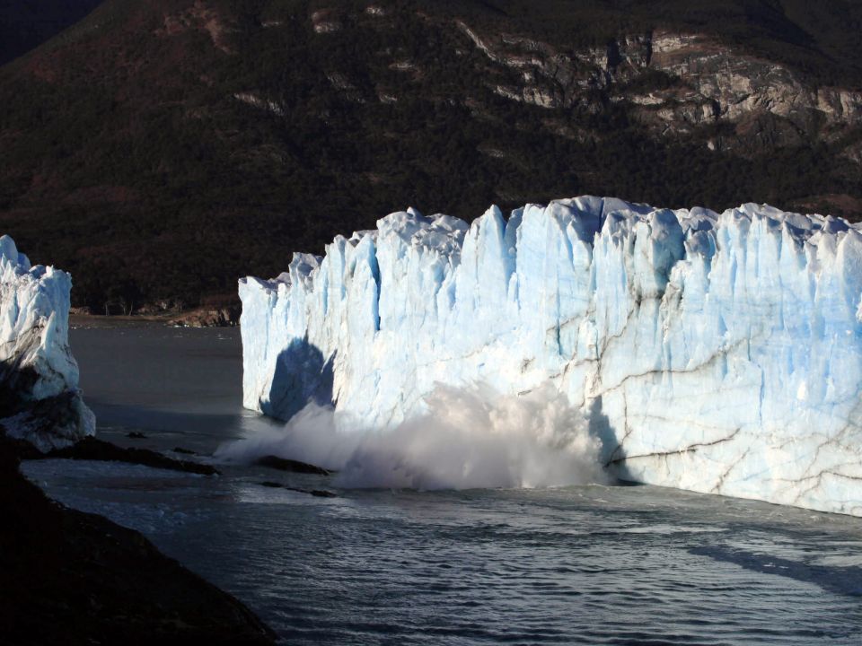 Glaciar en Argentina