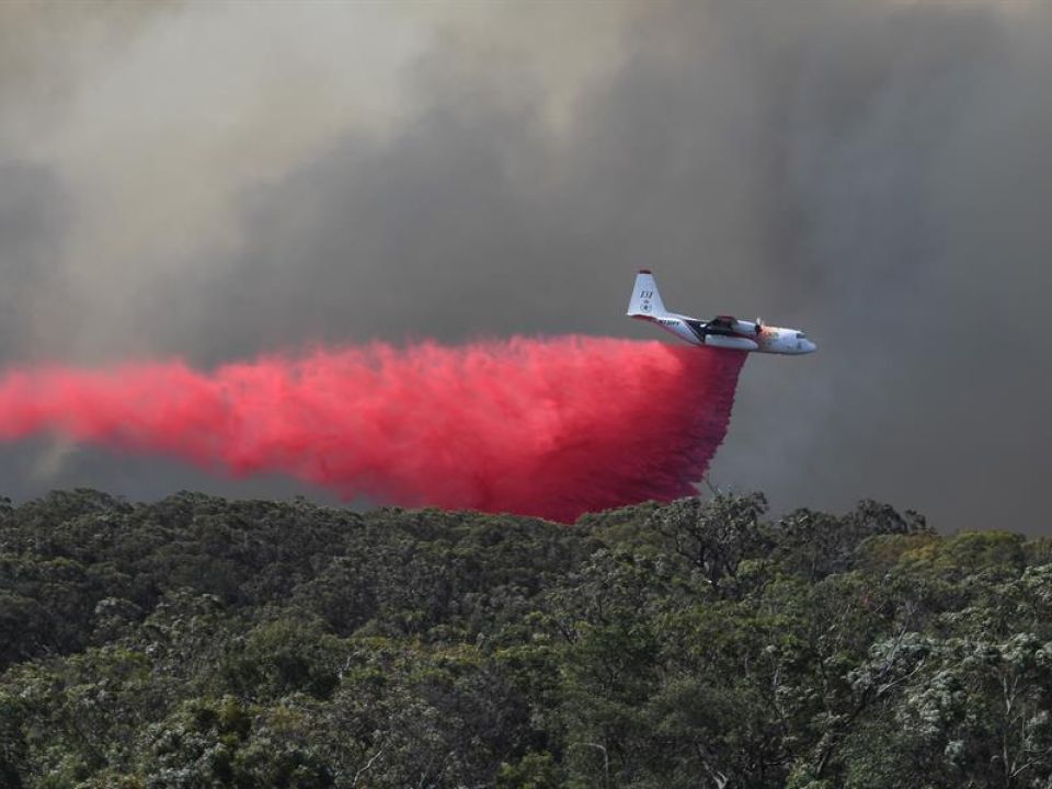 Incendio en Australia