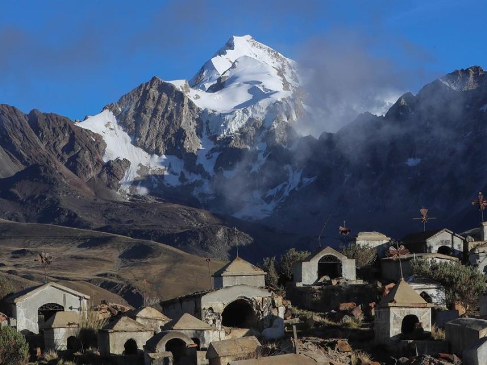 El nevado Huayna Potosí