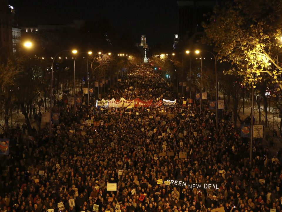 Marcha por el clima. FFF