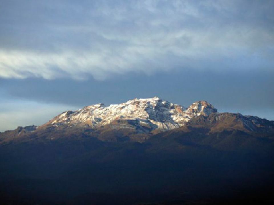 el Iztaccíhuatl 