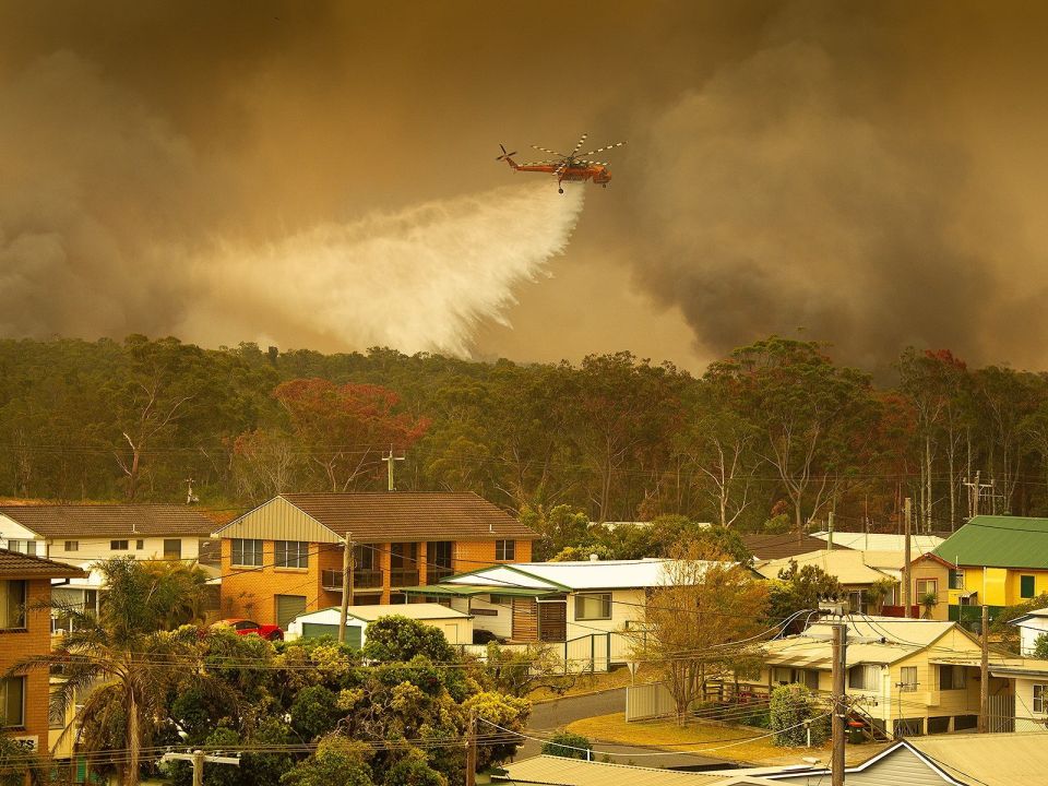 Incendio en Australia