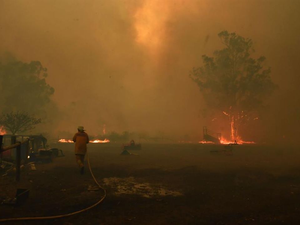 Incendio en Australia 