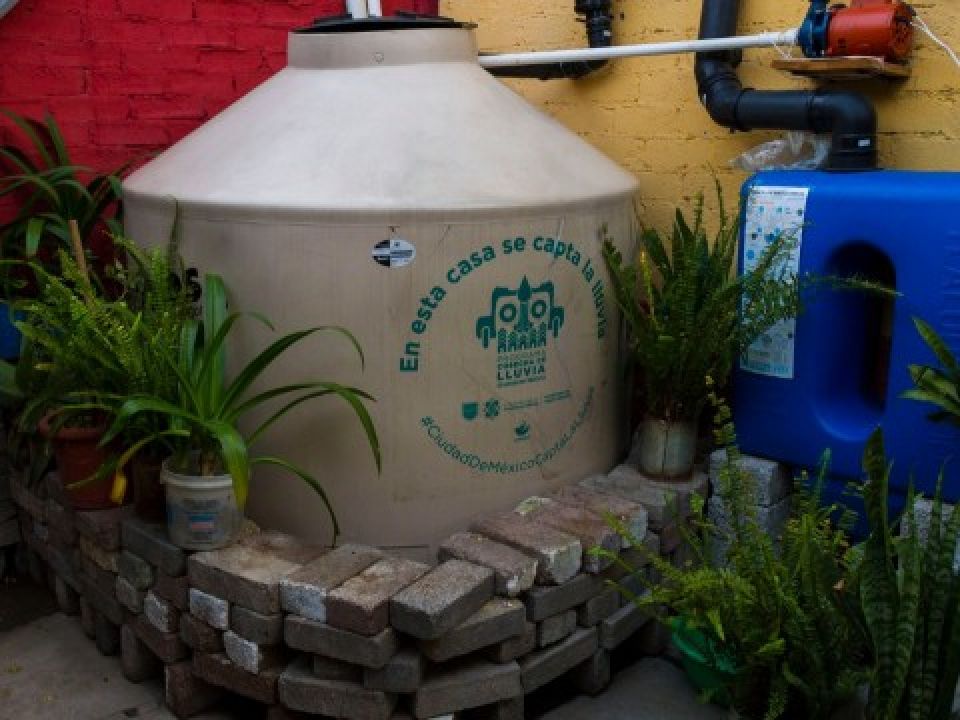Promueven captación de agua de lluvia en la CdMx ...