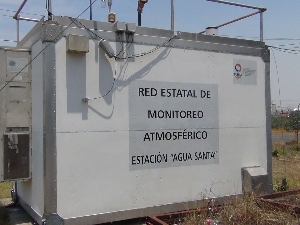 Estación de monitoreo atmosférico 