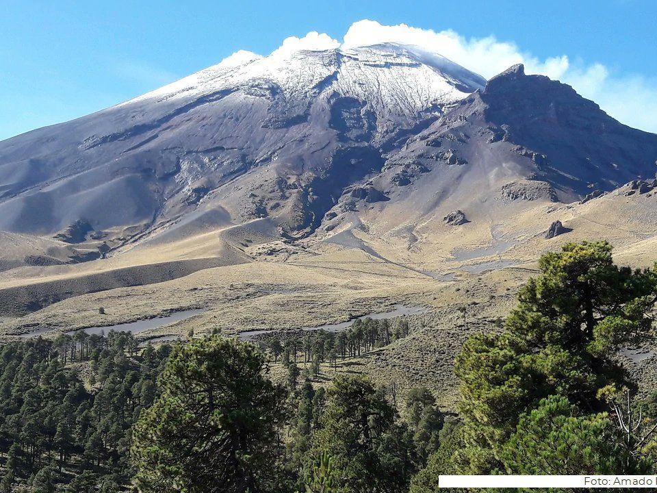 Popocatépetl.