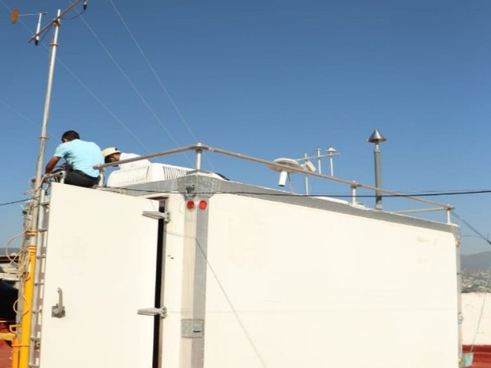  Estación de monitoreo atmosférico