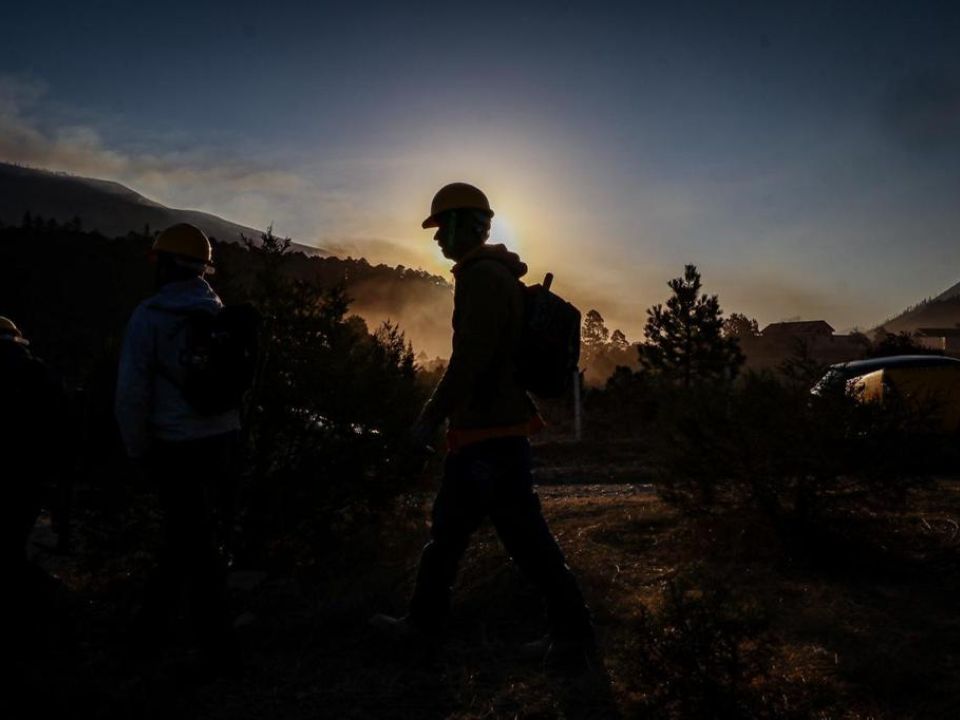 Incendio en Coahuila