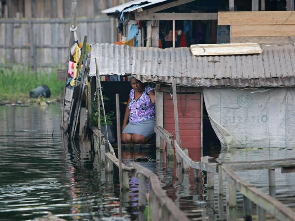 Vivienda inundada