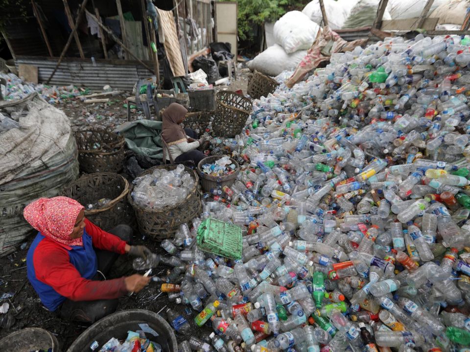 Botellas de plástico