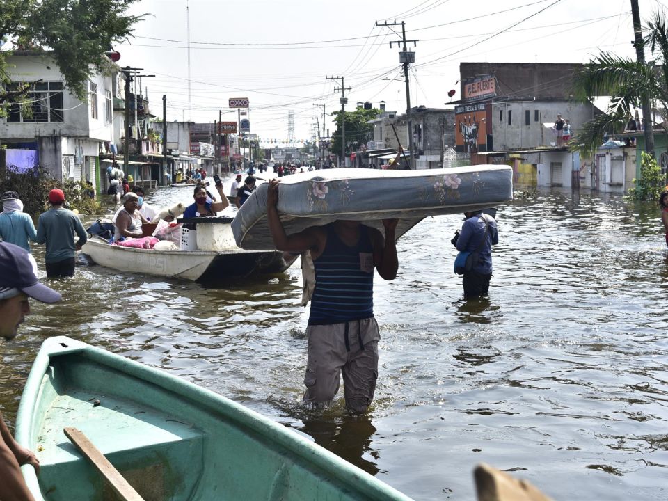 Inundación en Tabasco