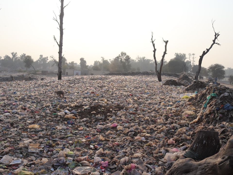 Basura plástica