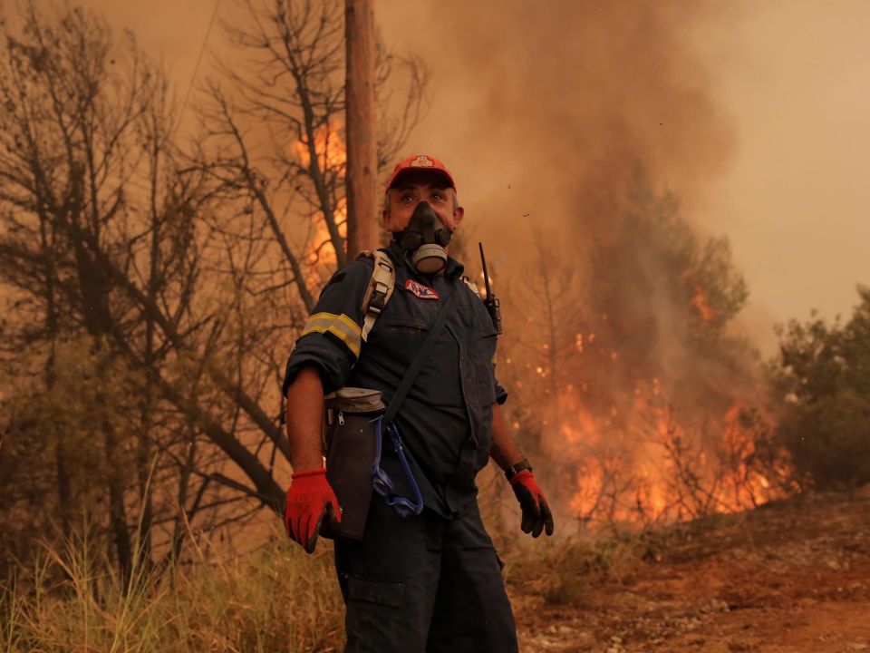  Incendio en Grecia