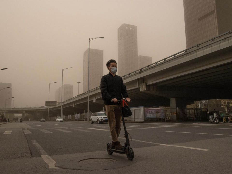Contaminación en Pekín