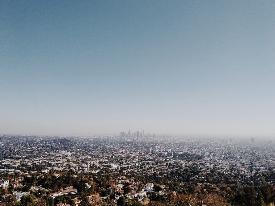 contaminación en Los Angeles