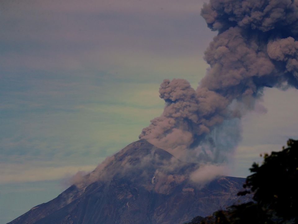 El volcán de Fuego