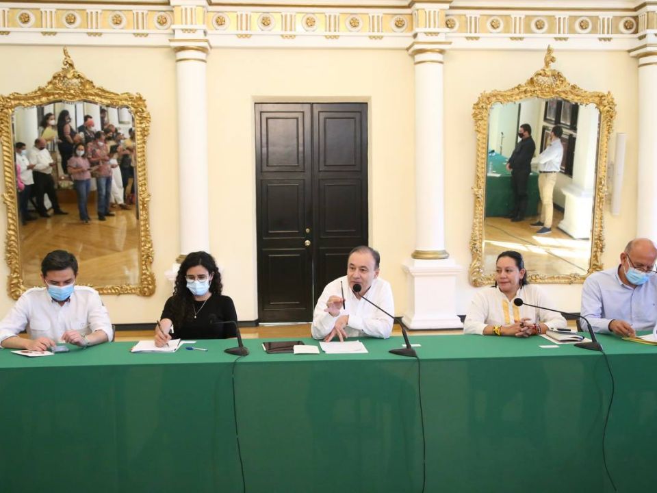 Conferencia de prensa Sonora