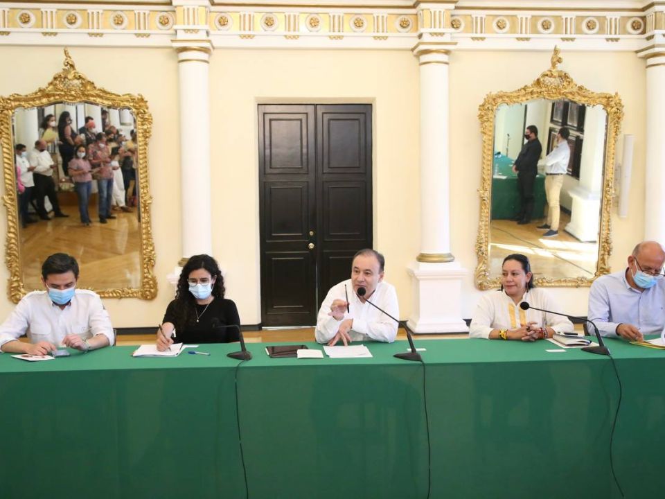 Conferencia de prensa Sonora