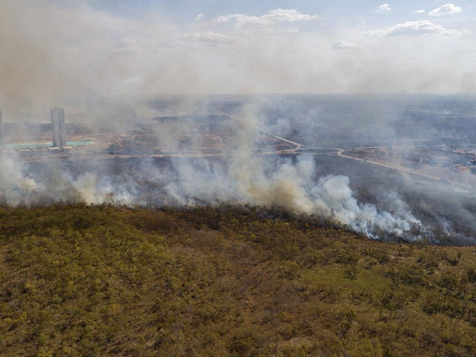 Incendio en la Amazonía