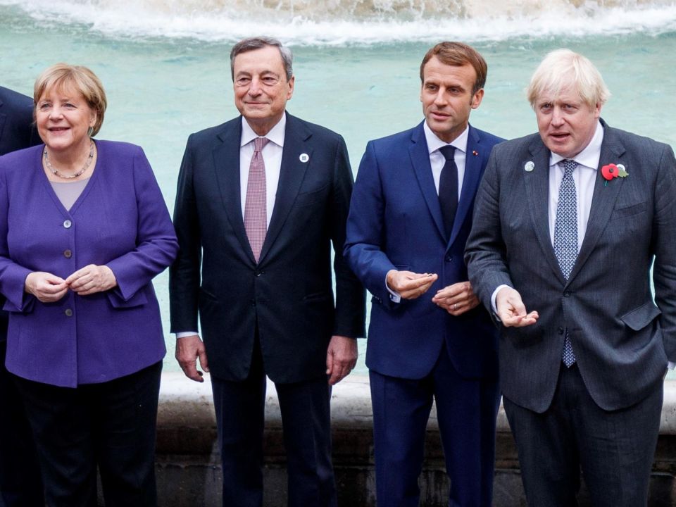 Líderes europeos