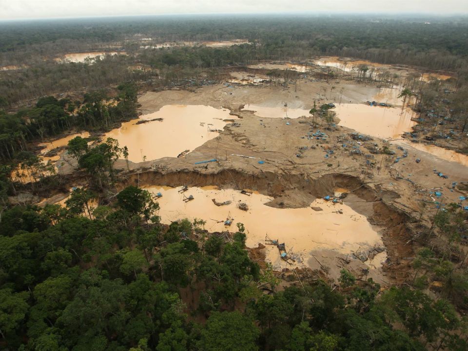 Deforestación en la Amazonía