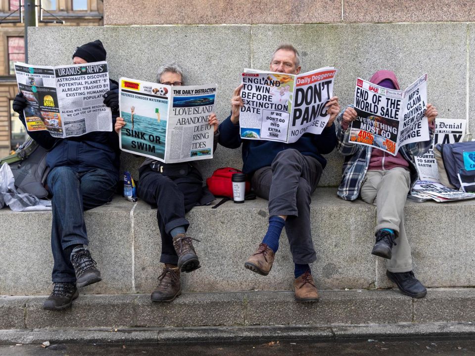 manifestantes climáticos