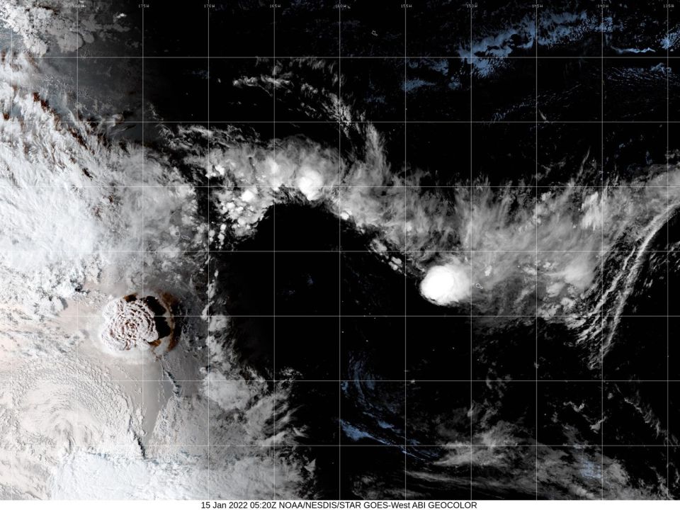 Volcán Tonga