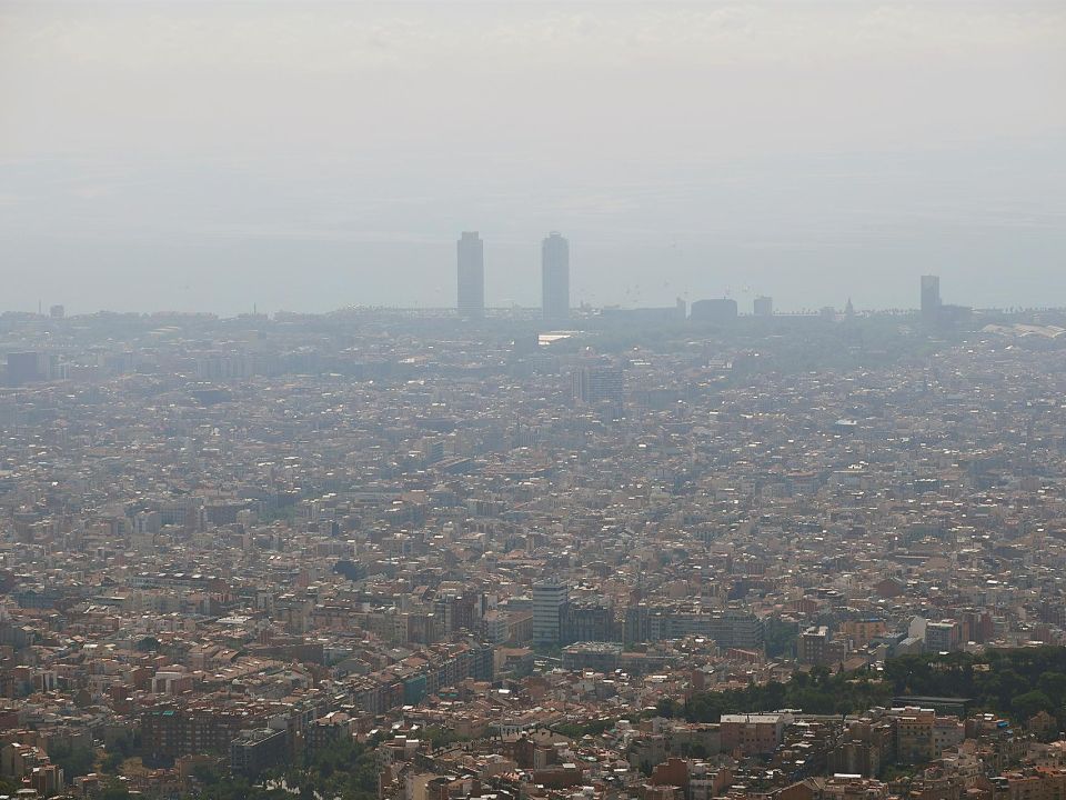 Contaminación en Barcelona