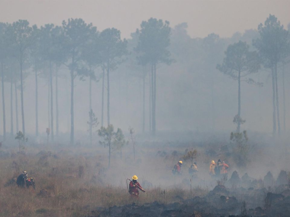 Incendios en Argentina
