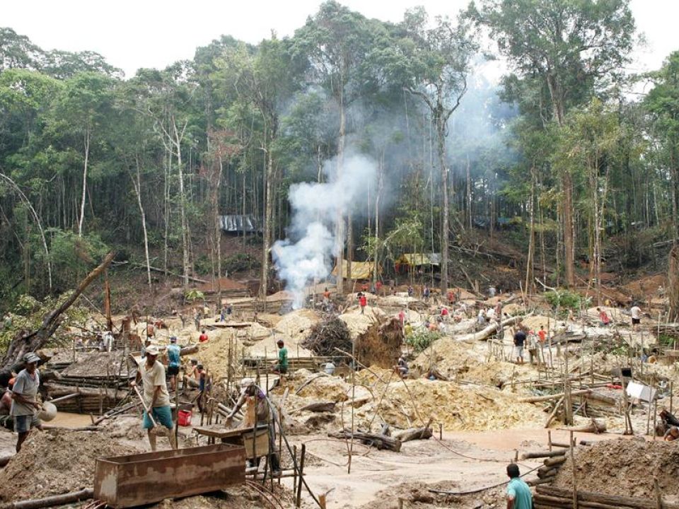 Minería en la Amazonía