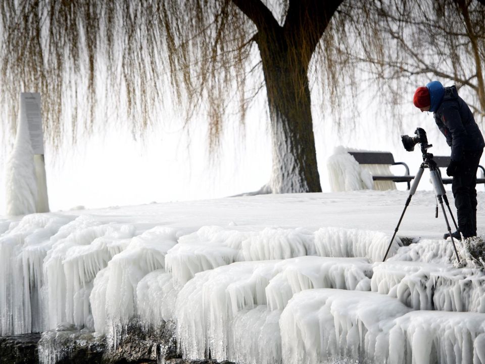 Paisaje de hielo