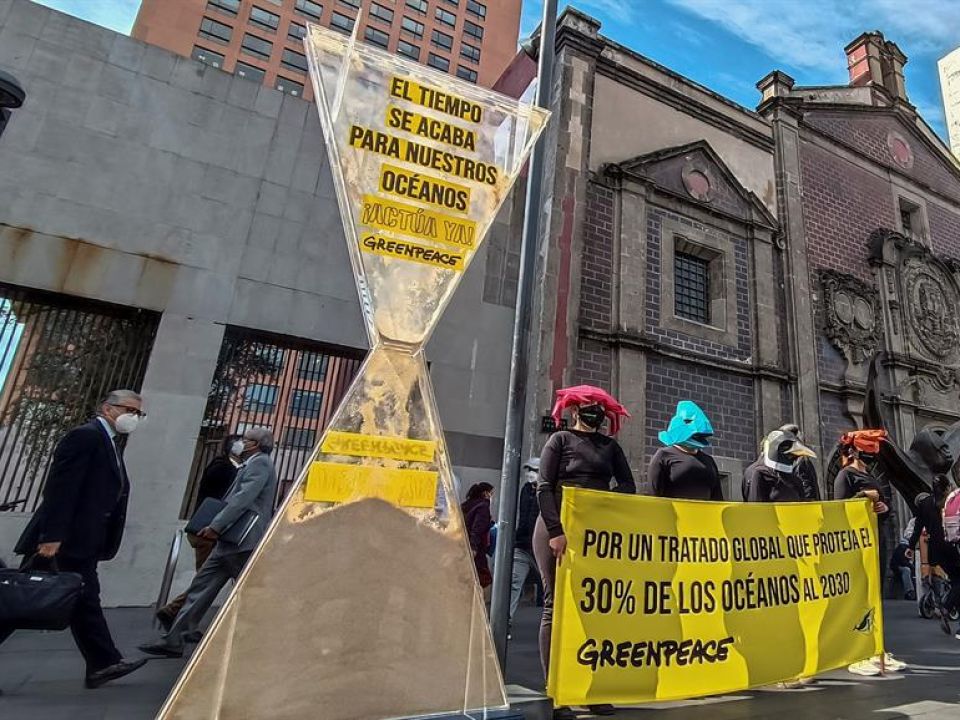 Protesta Greenpeace