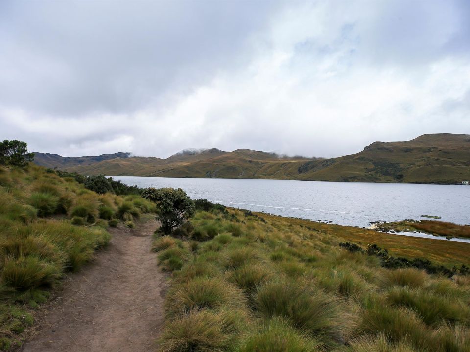Laguna en Ecuador