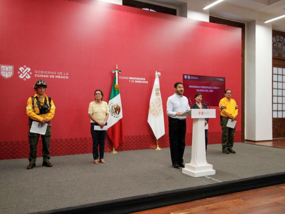 Conferenia Gobierno CDMX