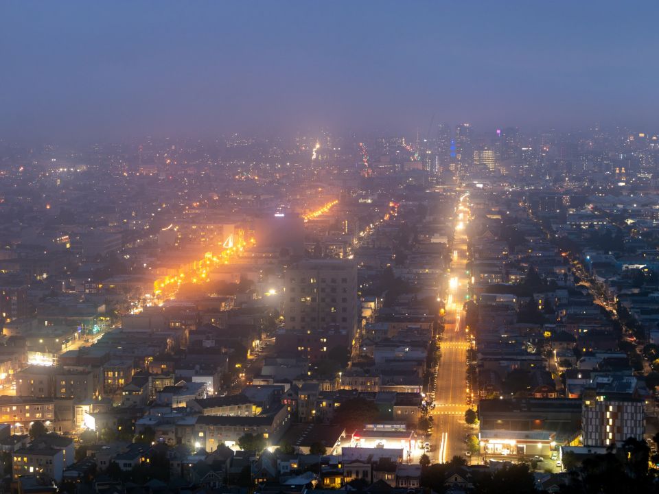 Luces de ciudad