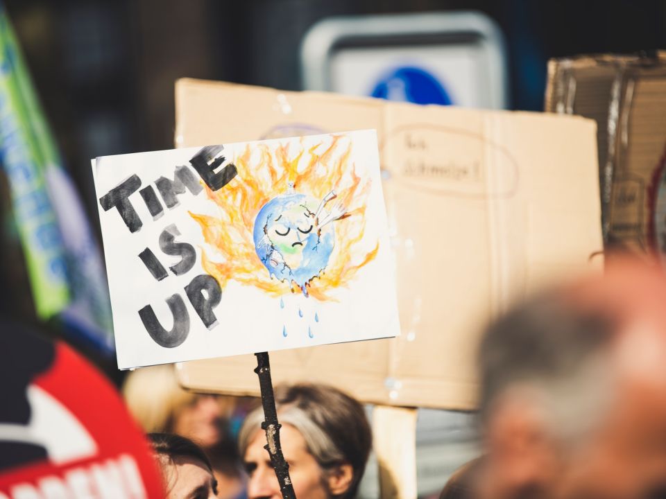 Protesta contra el cambio climático