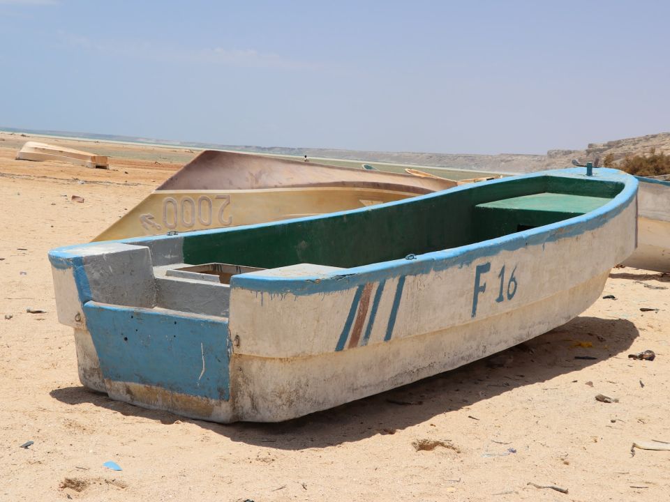 Bote en Somalia